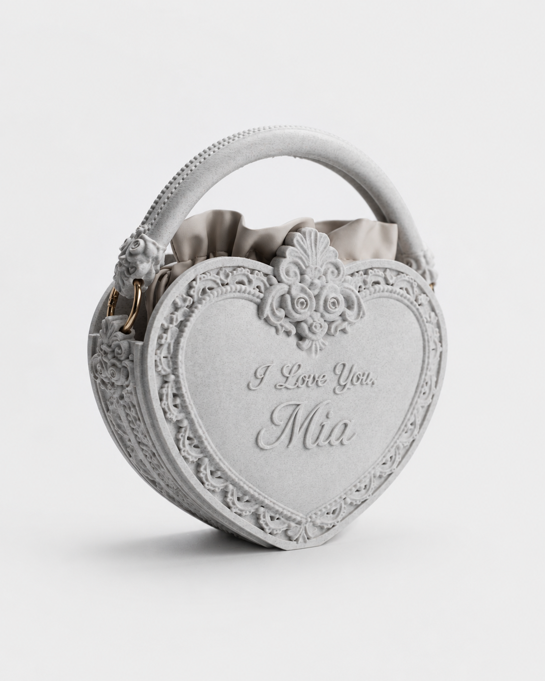 Ornate Heart Handtasche